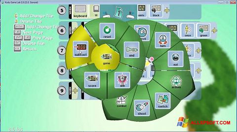 Screenshot Kodu Game Lab Windows XP