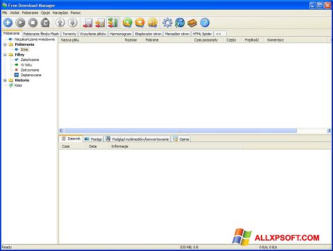 Screenshot Free Download Manager Windows XP