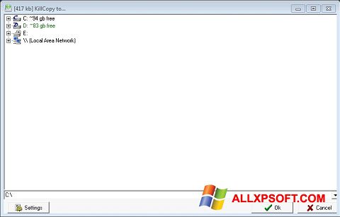 Screenshot KillCopy Windows XP