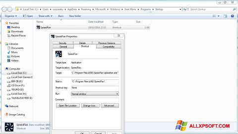 Screenshot SpeedFan Windows XP
