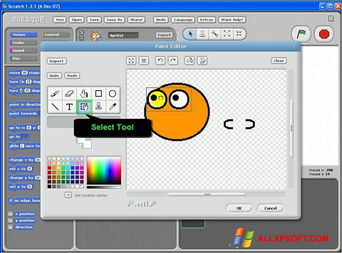 Screenshot Scratch Windows XP
