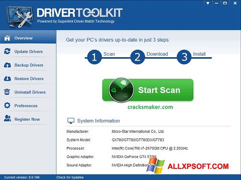 Screenshot Driver Toolkit Windows XP