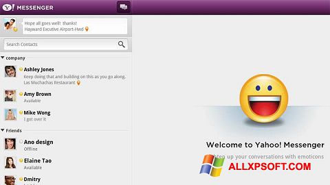 Screenshot Yahoo! Messenger Windows XP