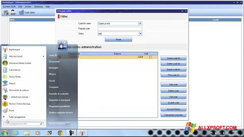 Screenshot MyHotspot Windows XP