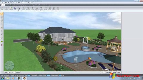 Screenshot Realtime Landscaping Architect Windows XP