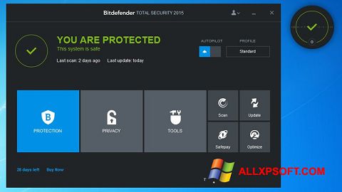 Screenshot Bitdefender Windows XP
