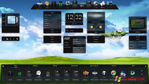 Screenshot Winstep Nexus Windows XP