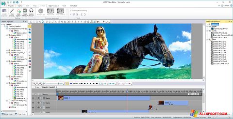 Screenshot Free Video Editor Windows XP