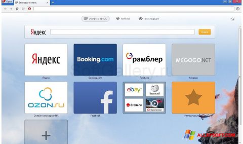 Screenshot Opera Next Windows XP
