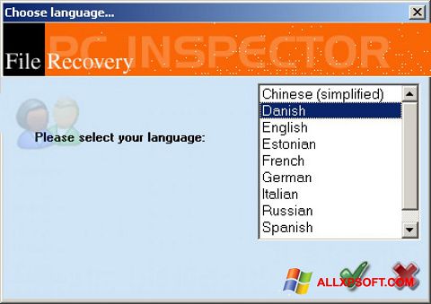 Screenshot PC Inspector File Recovery Windows XP