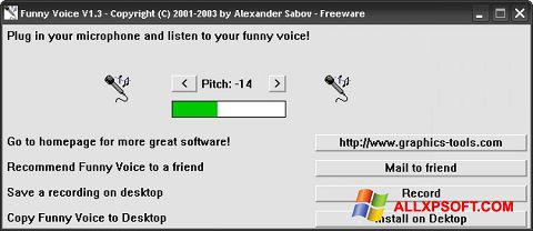 Screenshot Funny Voice Windows XP