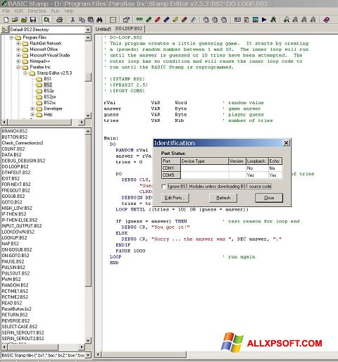 Screenshot Stamp Windows XP