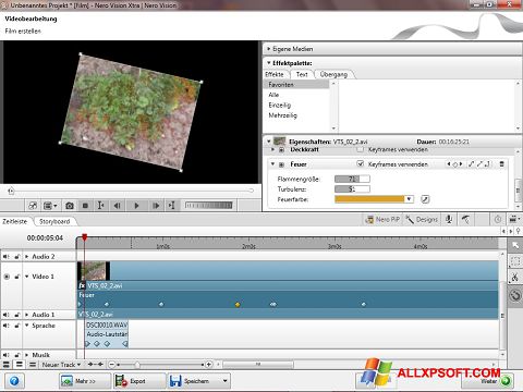 Screenshot Nero Vision Windows XP