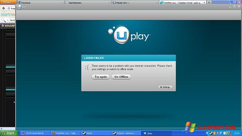 Screenshot Uplay Windows XP