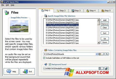 Screenshot VideoSaver Windows XP