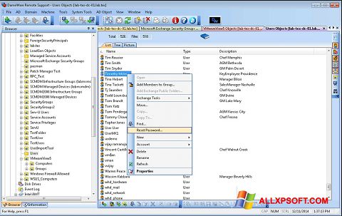 Screenshot Remote Administration Tool Windows XP
