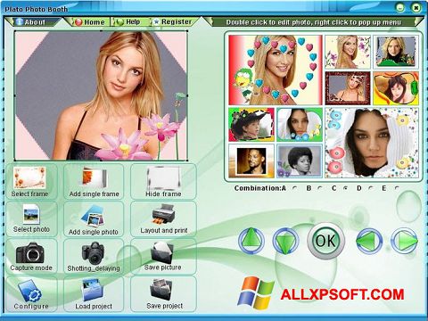 Screenshot Photo Booth Windows XP