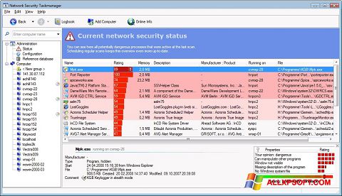 Screenshot Security Task Manager Windows XP