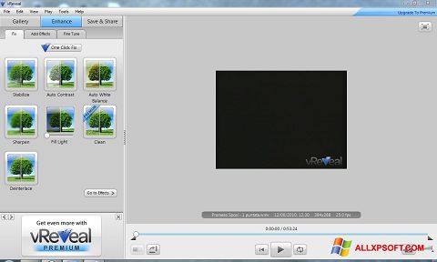 Screenshot vReveal Windows XP