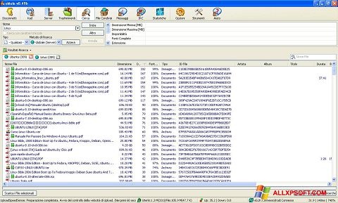 Screenshot eMule Windows XP