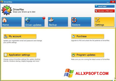 Screenshot DriverMax Windows XP
