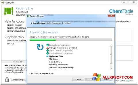 Screenshot Registry Life Windows XP
