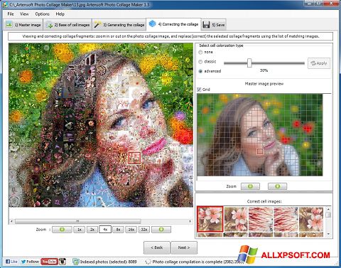 Screenshot Photo Collage Windows XP