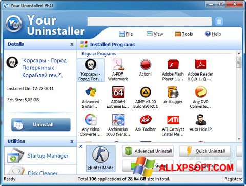 Screenshot Your Uninstaller Windows XP