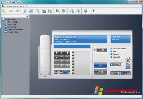 Screenshot VentaFax Windows XP