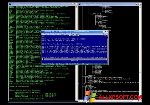 Screenshot QBasic Windows XP