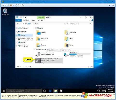 Screenshot Virtual CD Windows XP
